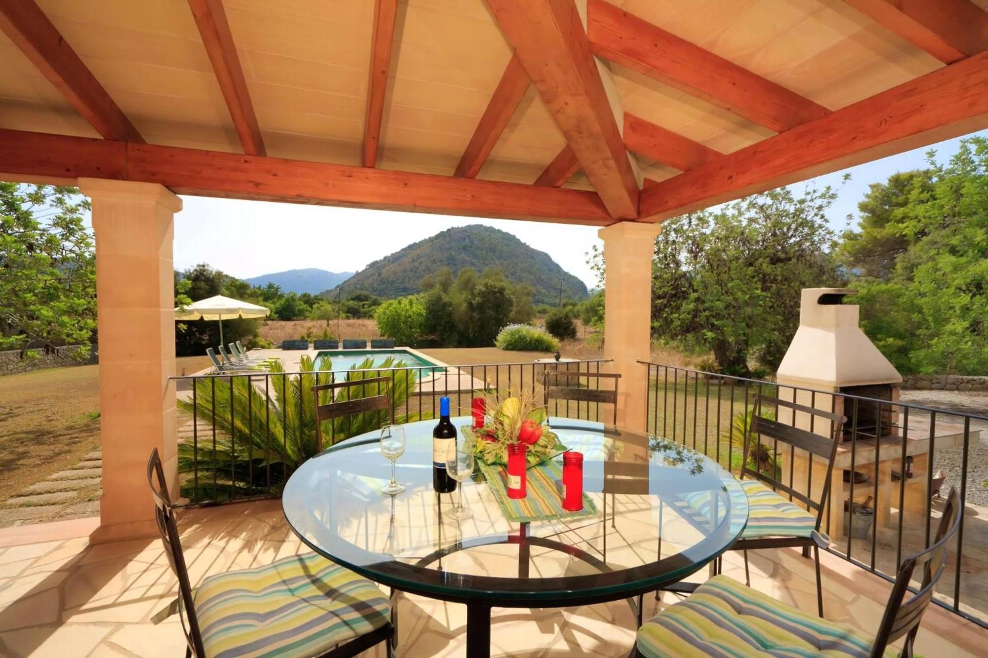 Charming Pollensa Villa Private Gardens And Pool Villa Martinet Close To Old Town Mallorca Pollença