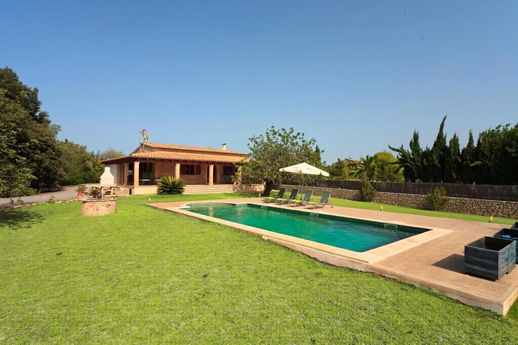 Charming Pollensa Villa Private Gardens And Pool Villa Martinet Close To Old Town Mallorca *