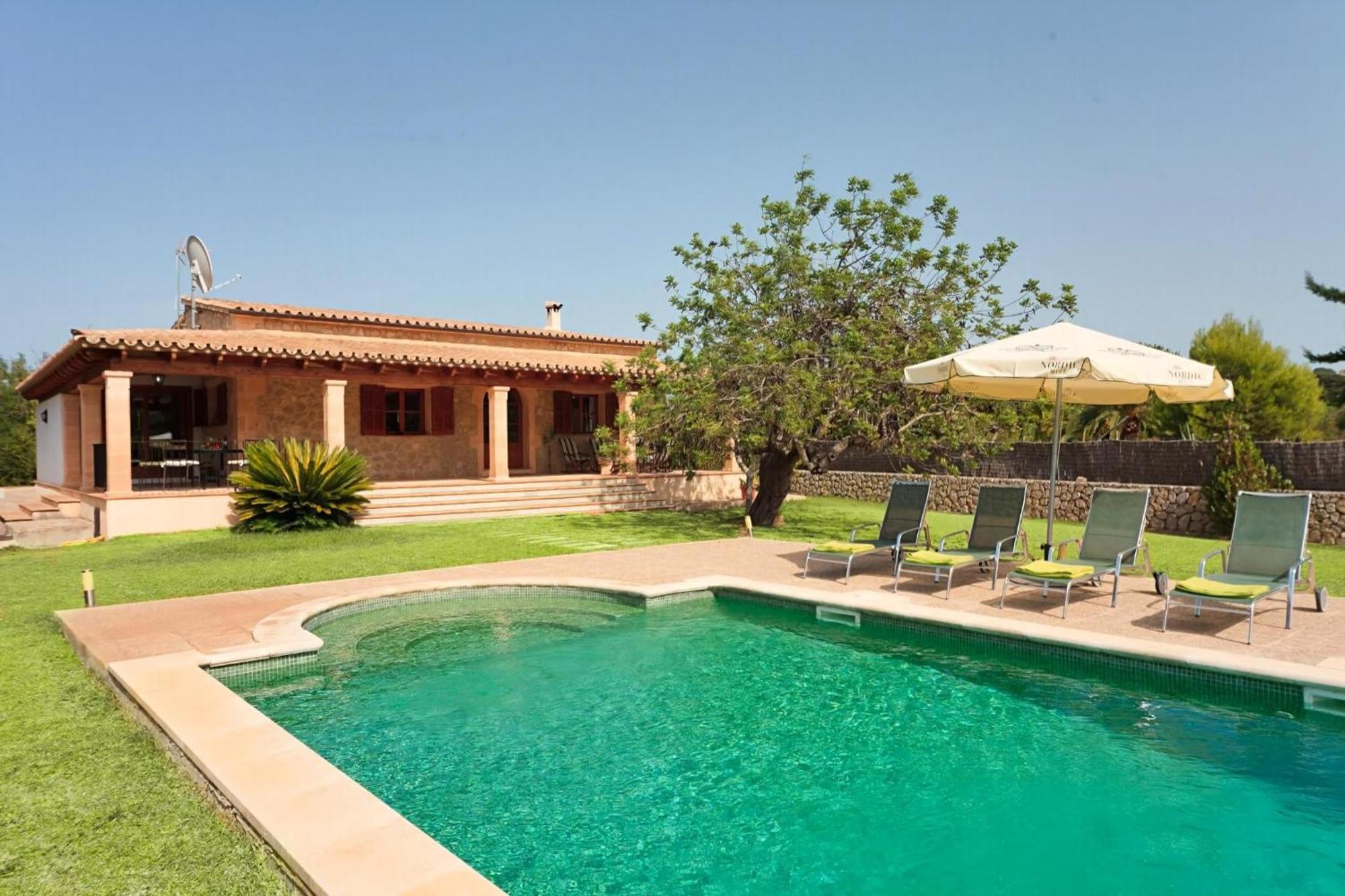 Charming Pollensa Villa Private Gardens And Pool Villa Martinet Close To Old Town Mallorca Villa